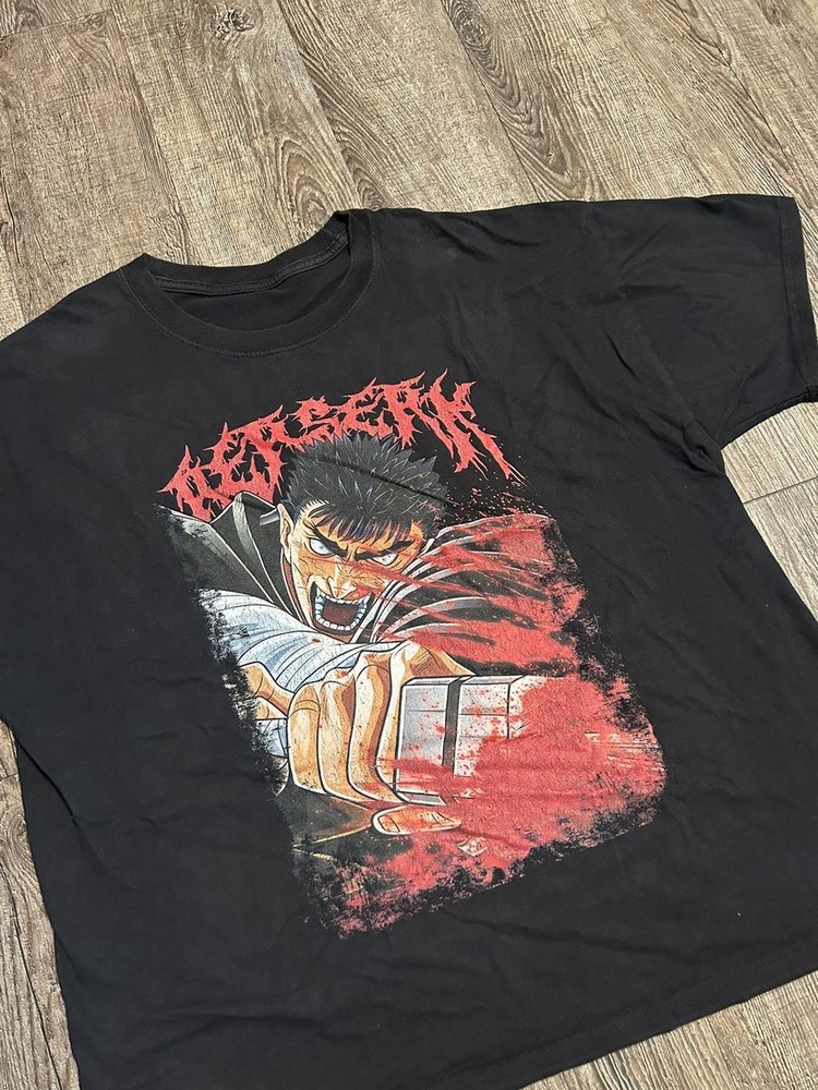 Rare Anime Berserk Shirt, Berserk Anime Black Unisex T shirt S-5XL KH14414