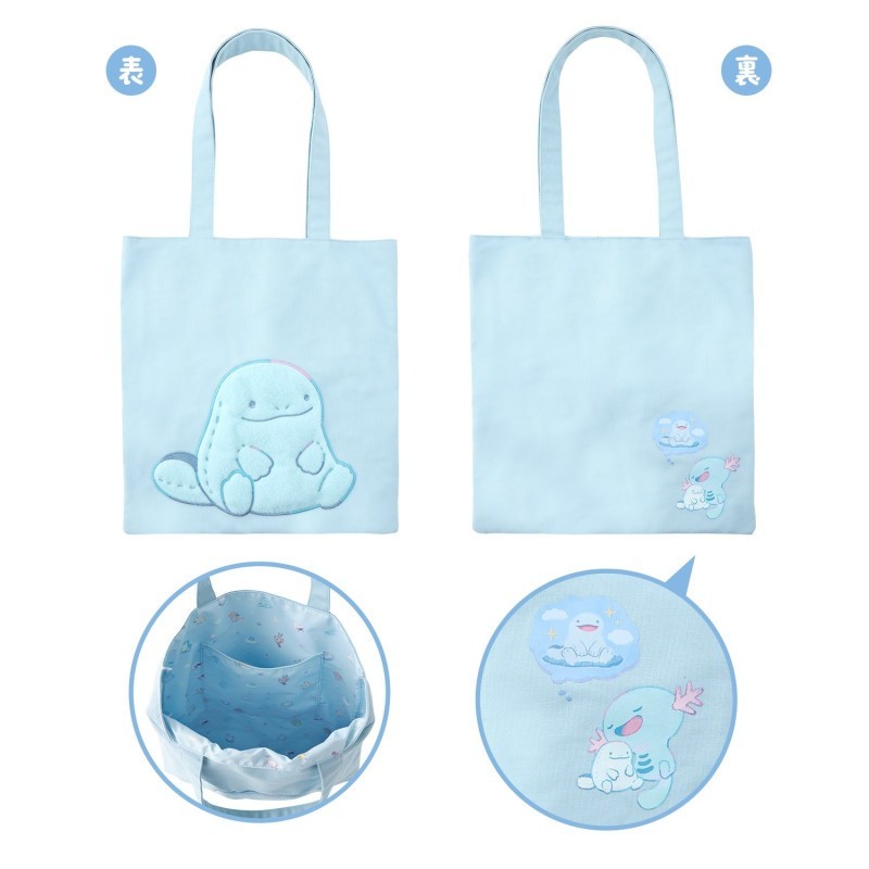 Pokemon Center Wooper & Quagsire Tote Bag Little Daydream Japan Limited New 2026