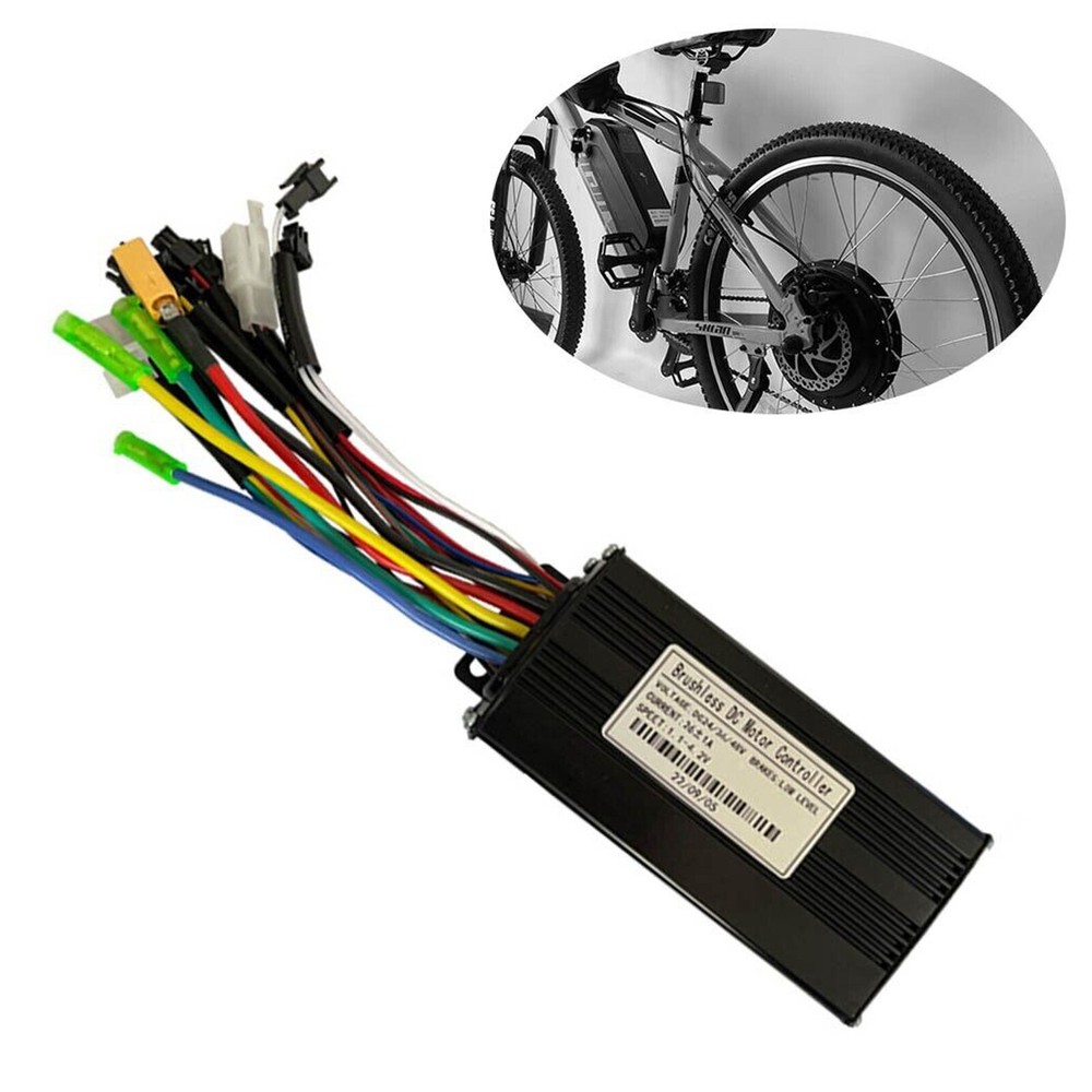 36V/48V E-bike Sine Wave 26A 500/750W SM Three-Mode Brushless Controller USA