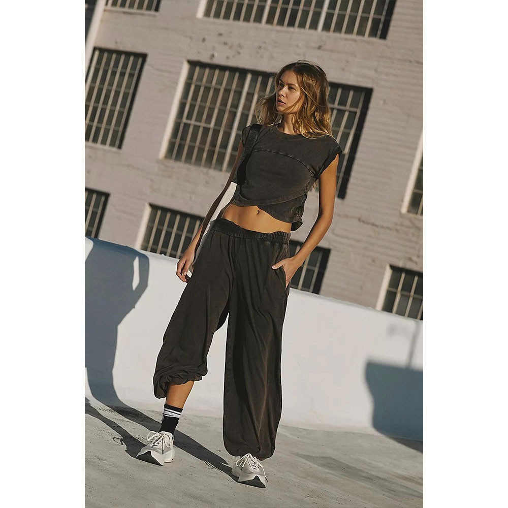 Free People Hot Shot Crossover Set, Black
