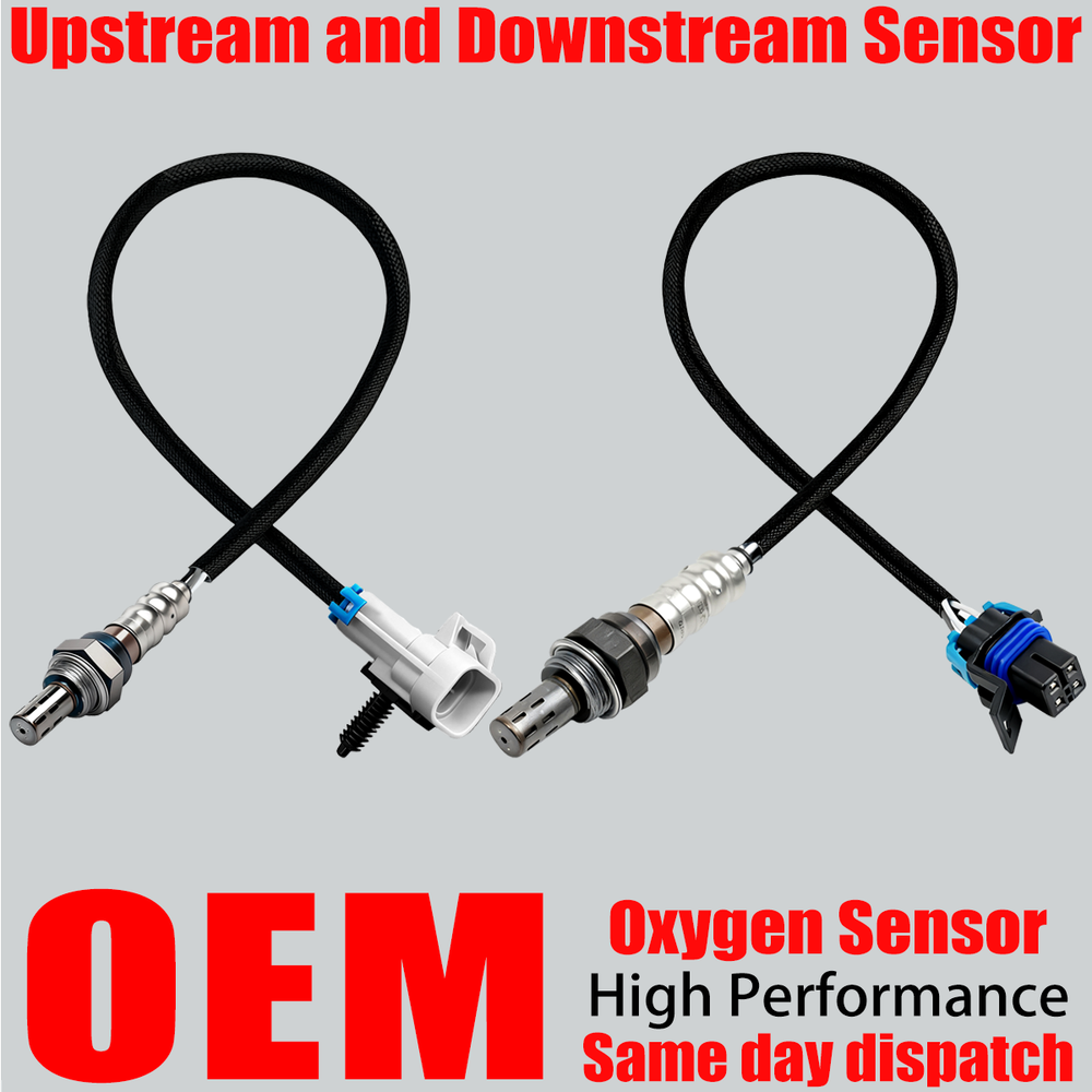 2PCS OEM Upstream & Downstream Oxygen & Sensor For Chevy Cobalt Saturn Pontiac