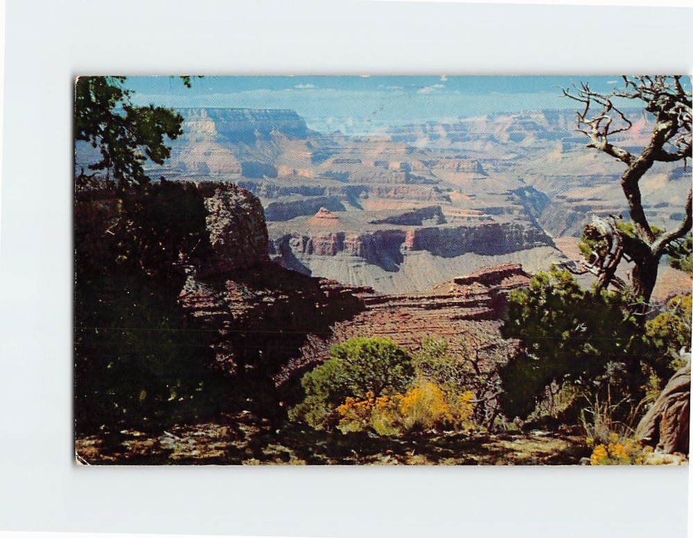 Postcard Moran Point Grand Canyon National Park Arizona