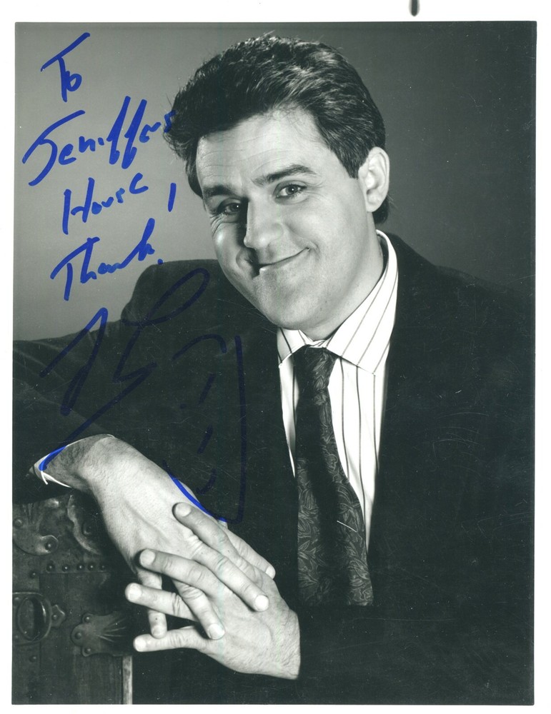 Jay Leno The Tonight Show  Autographed 8 X 10   Photo