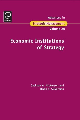 Jackson Nickerson Economic Institutions of Strategy (Hardback)Another great item from Rarewaves USA | Free delivery!