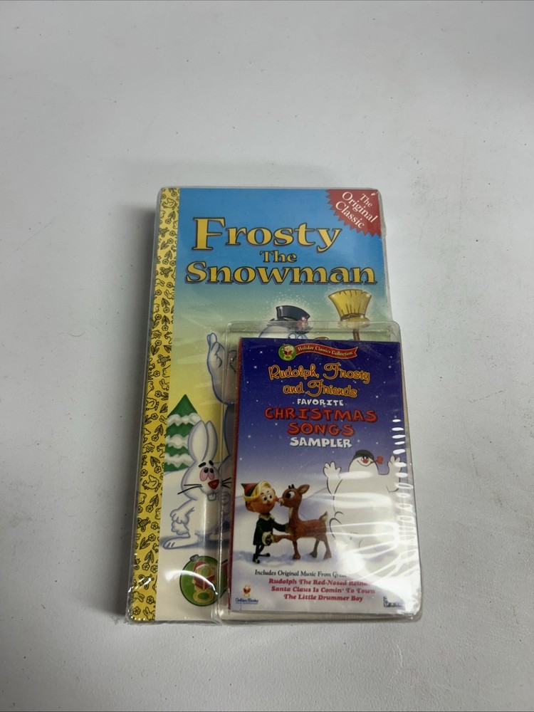 Frosty The Snowman Original VHS NEW SEALED Rudolph, Frosty and Friends Cassette
