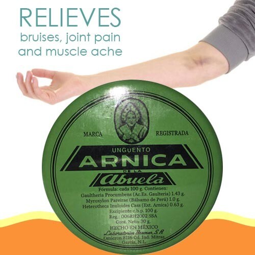 1-ARNICA LA ABUELA OINTMENT 30 grs each Made in Mexico Pomada Original-image