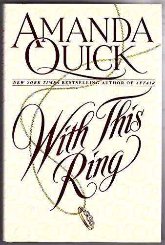 With This Ring by Quick, Amanda Hardback Book The Fast Free Shipping