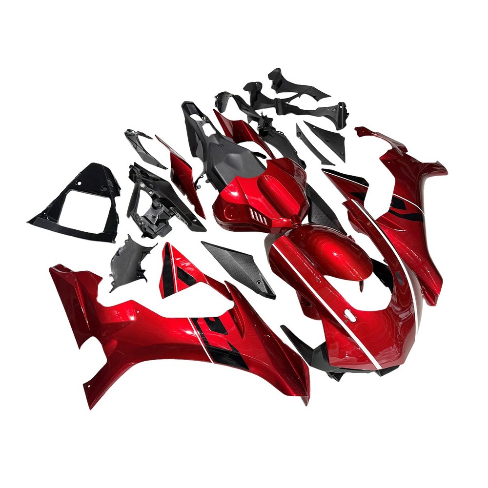 Injection Red Black Fairing Kit For Yamaha YZF R1 2015-2019 ABS Plastic Bodywork