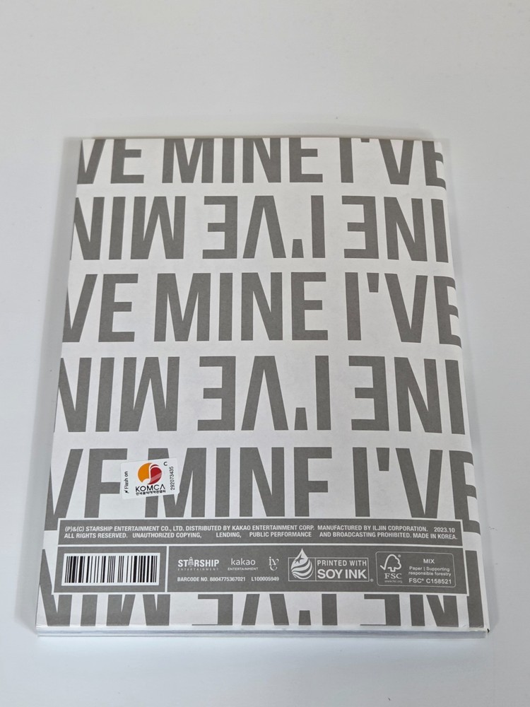 IVE 1st EP [I'VE MINE] LOVED IVE Ver. (No Photo Card)