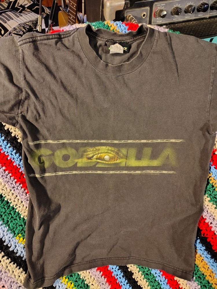 Vintage 1998 Godzilla Movie Promo Tee Licensed Toho Tristar Rare Collectible