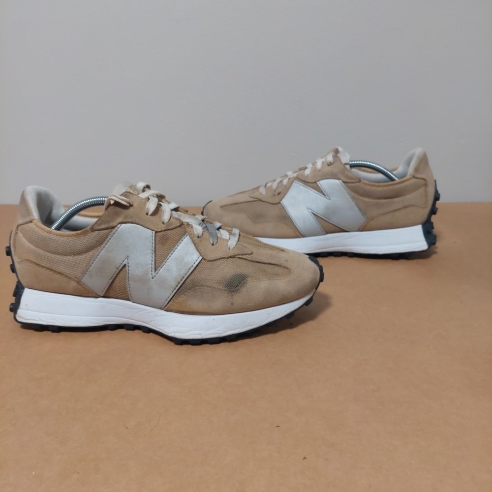 New Balance 327 Driftwood Incense MS327ME1 Tan silver SIZE 11.5