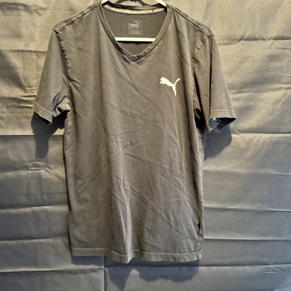 Puma Logo Graphic Short Sleeve T-Shirt Mens Size Medium