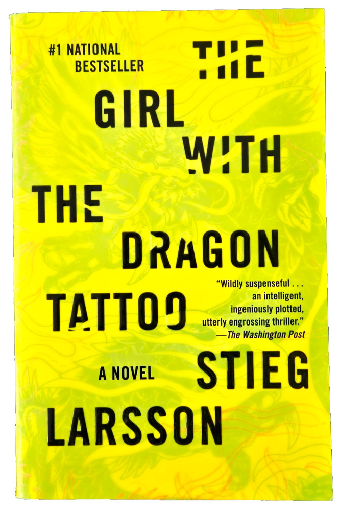 The Girl With The Dragon Tattoo: By Stieg Larsson Paperback Book Free Shipping