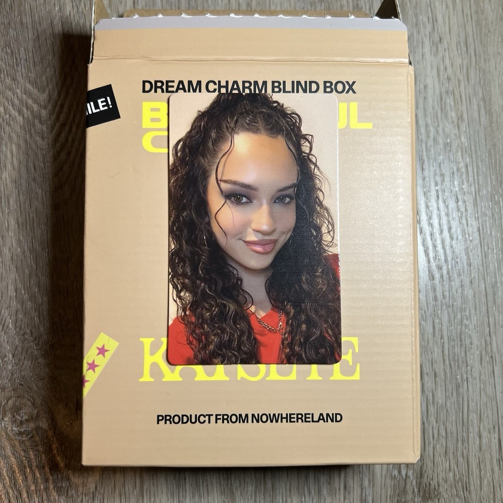 KATSEYE DANIELA GABRIELA Beautiful Chaos Dream Charm Rave Sprout Photo Card ONLY