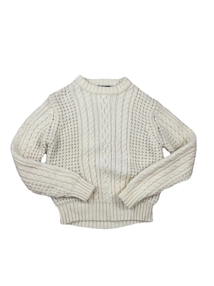 Vintage Men’s Cable Knit Sweater Size Medium Grandpa Core Grandma 90s