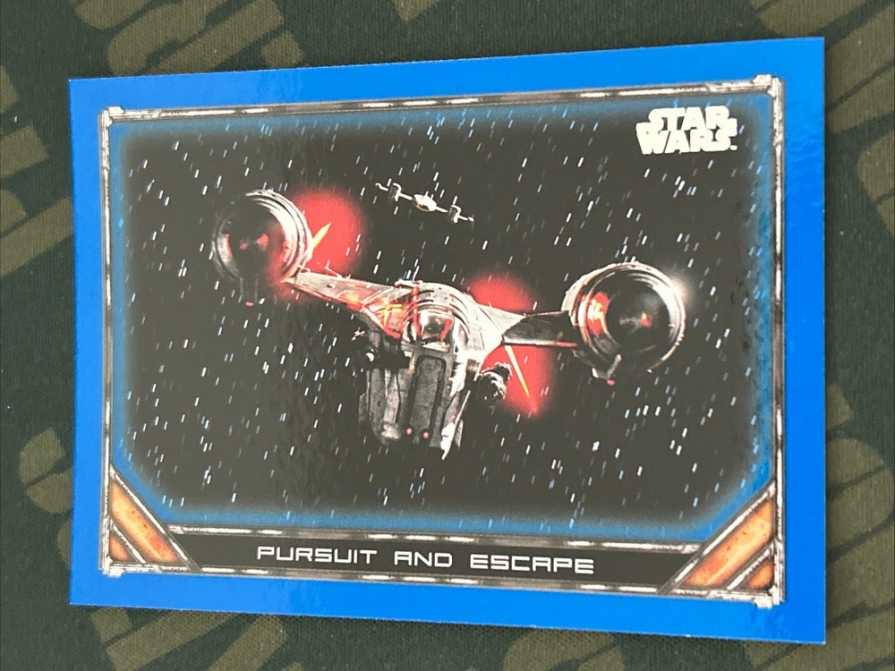 2020 Topps Star Wars The Mandalorian Season 1 - Rare Blue Parallel - #54