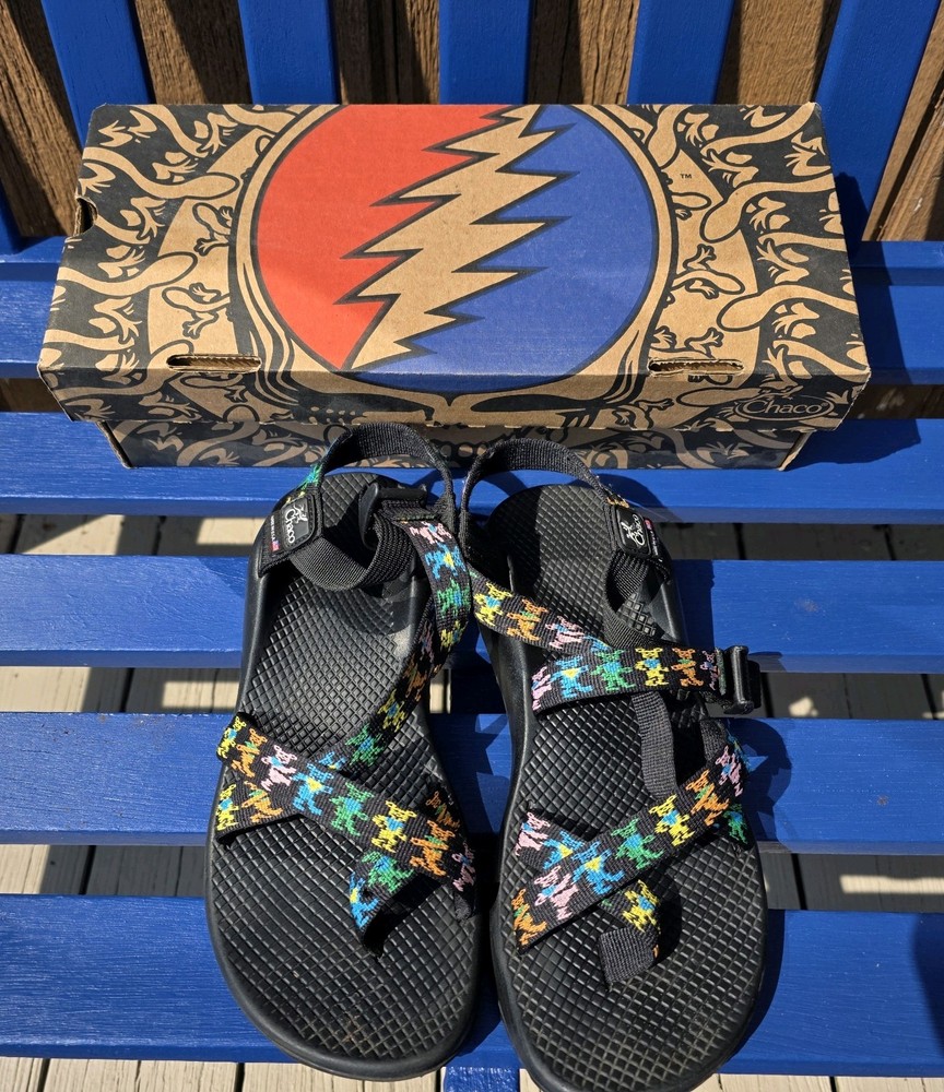 Grateful Dead Dancing Bear Chaco Sandals for Men and Women