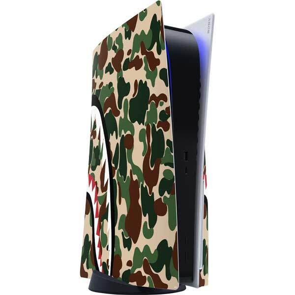 Camouflage PS5 Console Skin - Shark Teeth Street Camo