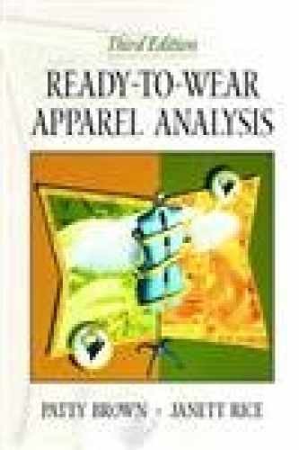 Ready-To-Wear Apparel Analysis - Hardcover, by Brown Patricia K.; - Very Good