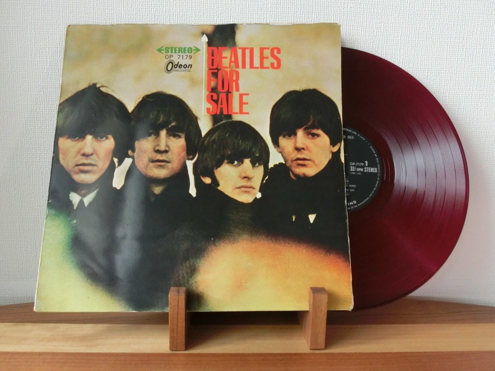 The Beatles For Sale Red Vinyl OP-7179 Japan LP Odeon YEX-142/143 EX Play Tested