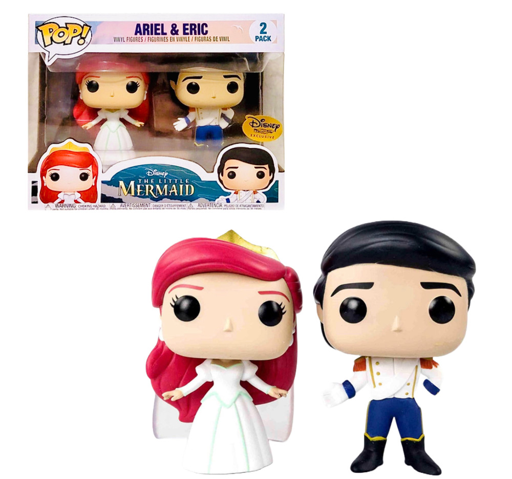 Funko POP! The Little Mermaid: Ariel & Eric (Disney Exclusive) [2-Pack]