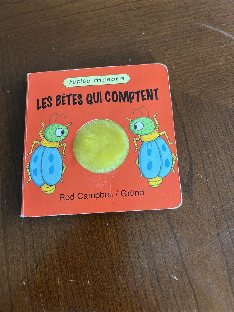 Les Betes Qui Comptent Petite Frissons French Children’s 1-5 Counting Book