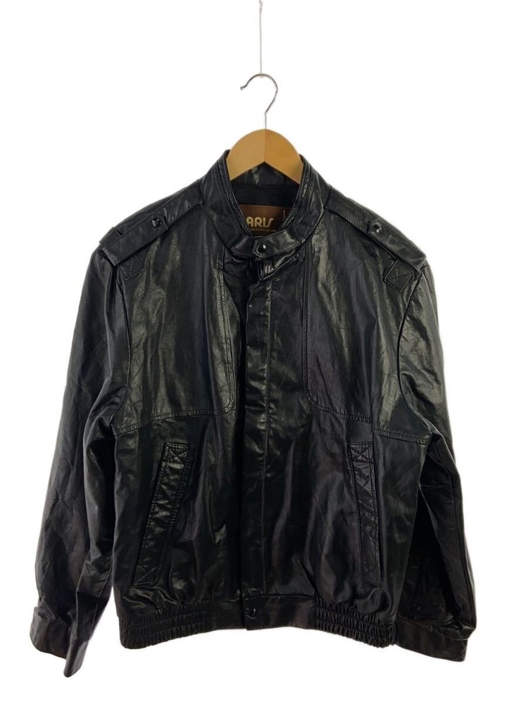 Paris/Leather Jacket Blouson/44/Leather/Blk 3503