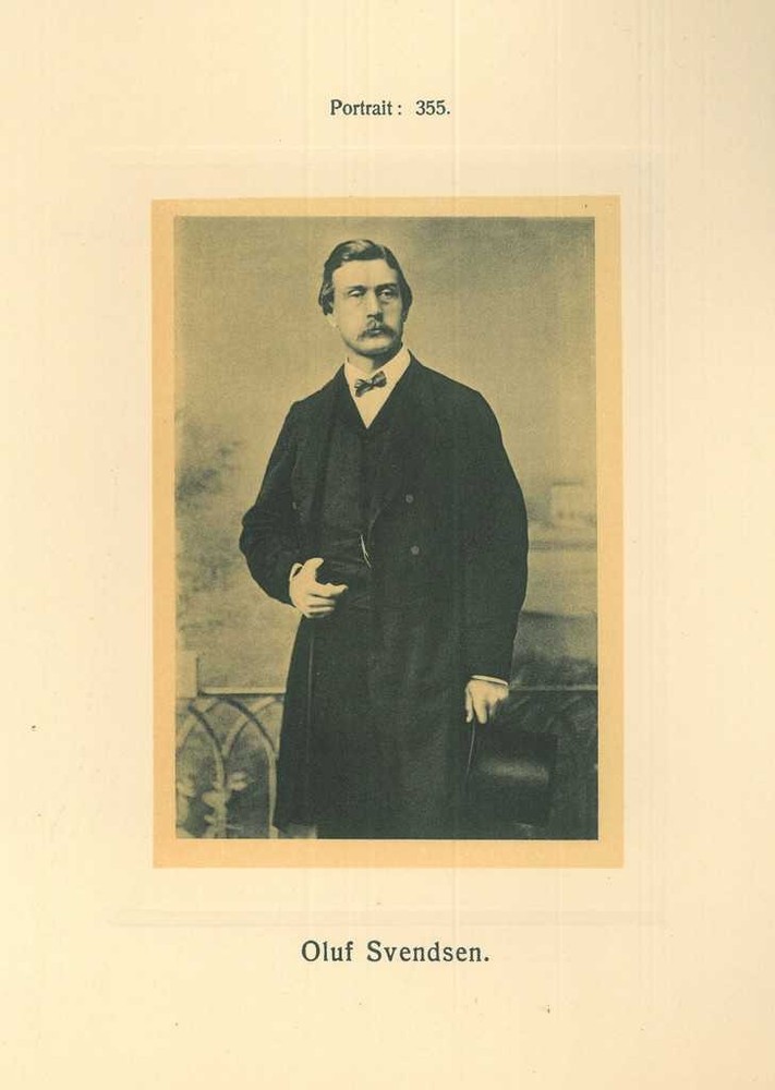 Portrait of Oluf Svendsen
