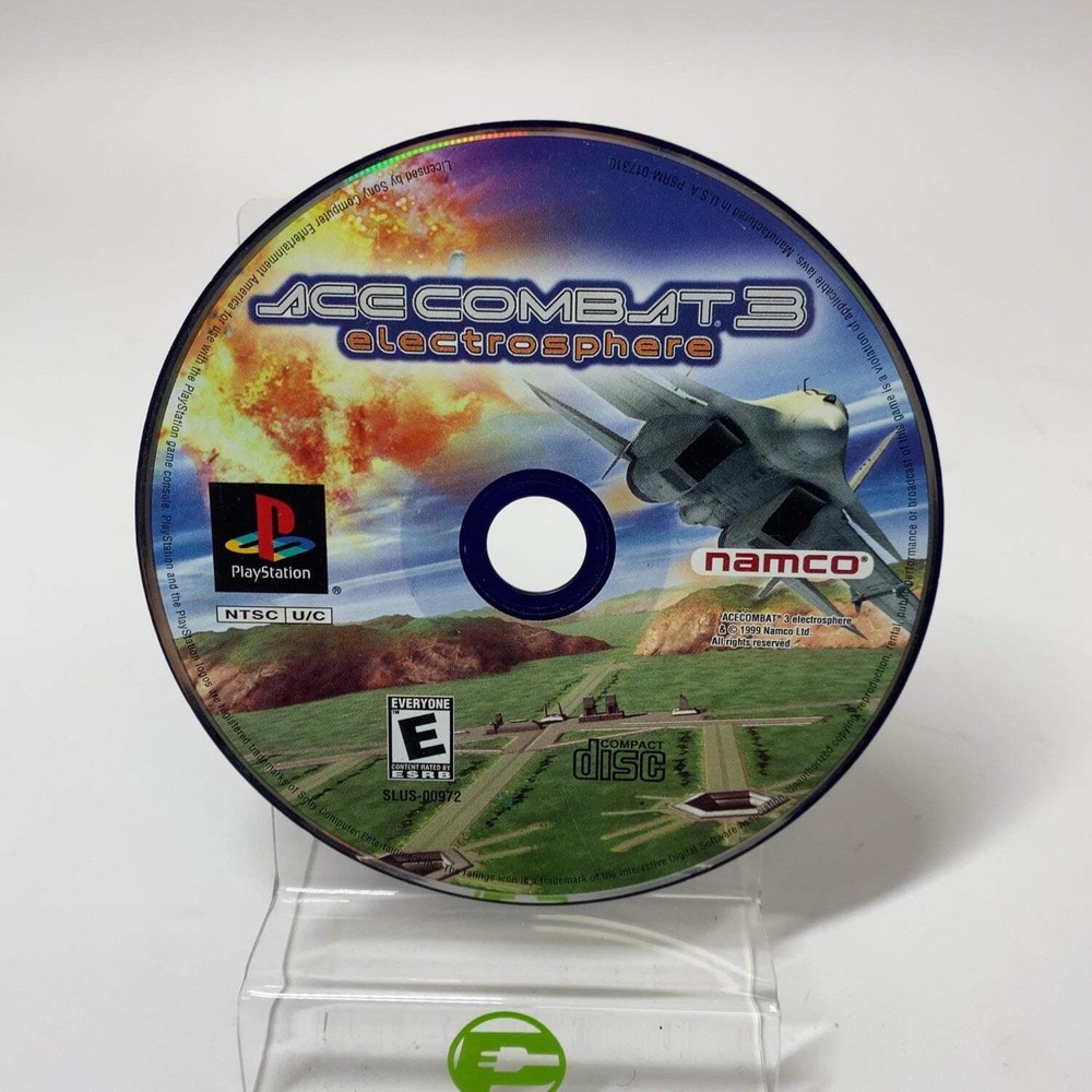 Ace Combat 3 Electrosphere (Sony PlayStation 1 PS1, 2000)-image