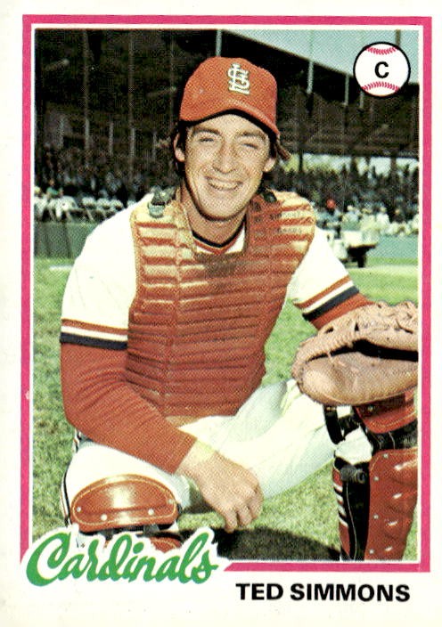 1978 Topps #380 Ted Simmons