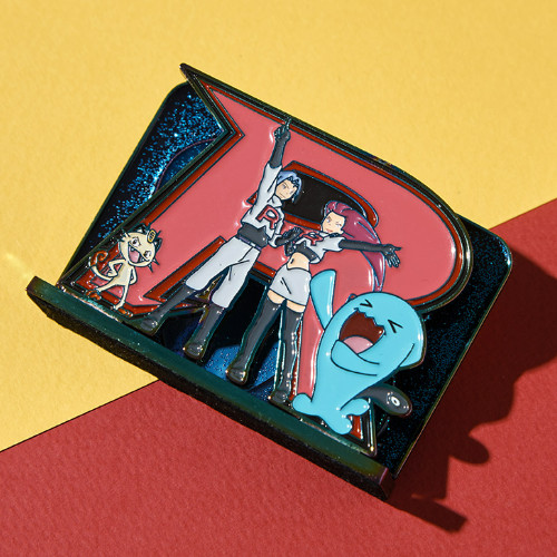 Pokemon Center Team Rocket Scene Pin Badge (Sealed)
