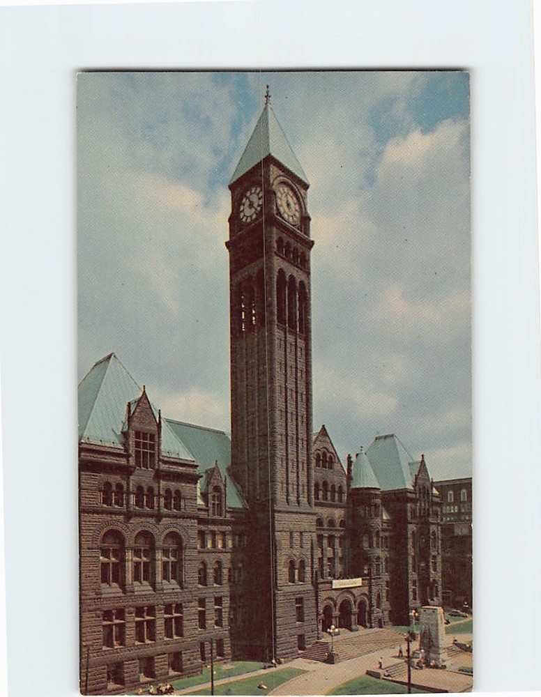 Postcard City Hall Toronto Ontario Canada