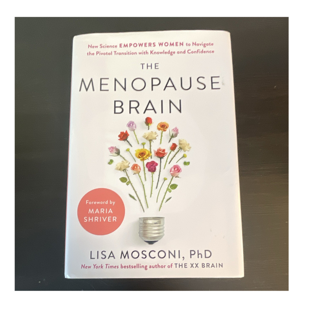 Lisa Mosconi The Menopause Brain Hardcover Nonfiction Health w/ Dust Jacket