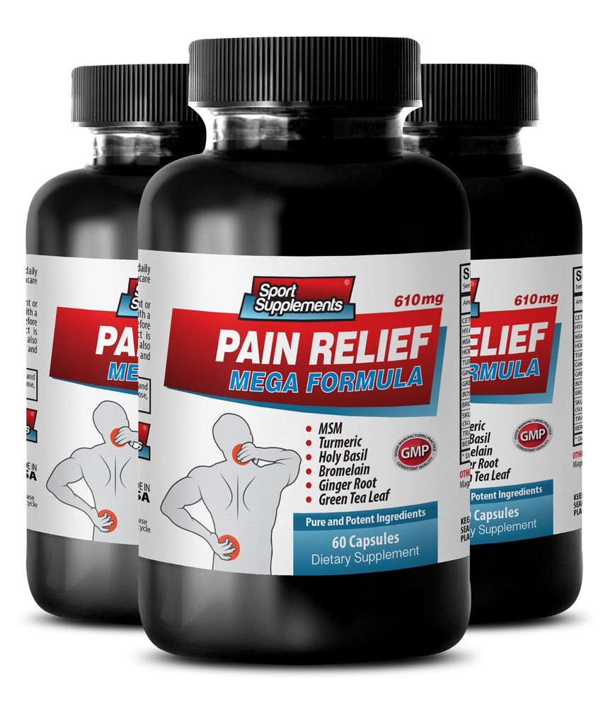 joint pain relief supplements - PAIN RELIEF MEGA FORMULA 610MG 3B - best antioxi
