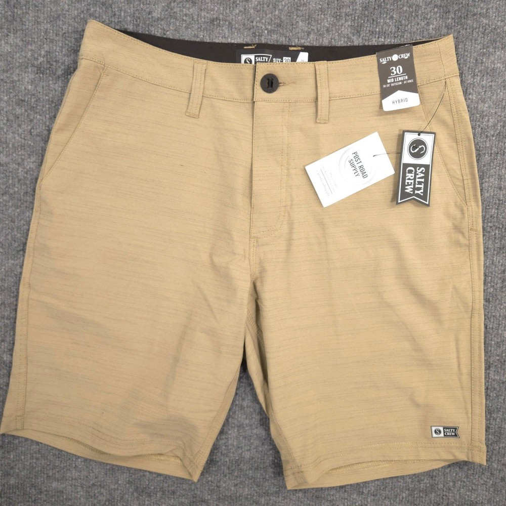 Salty Crew Shorts Mens 30 Khaki Drifter 19