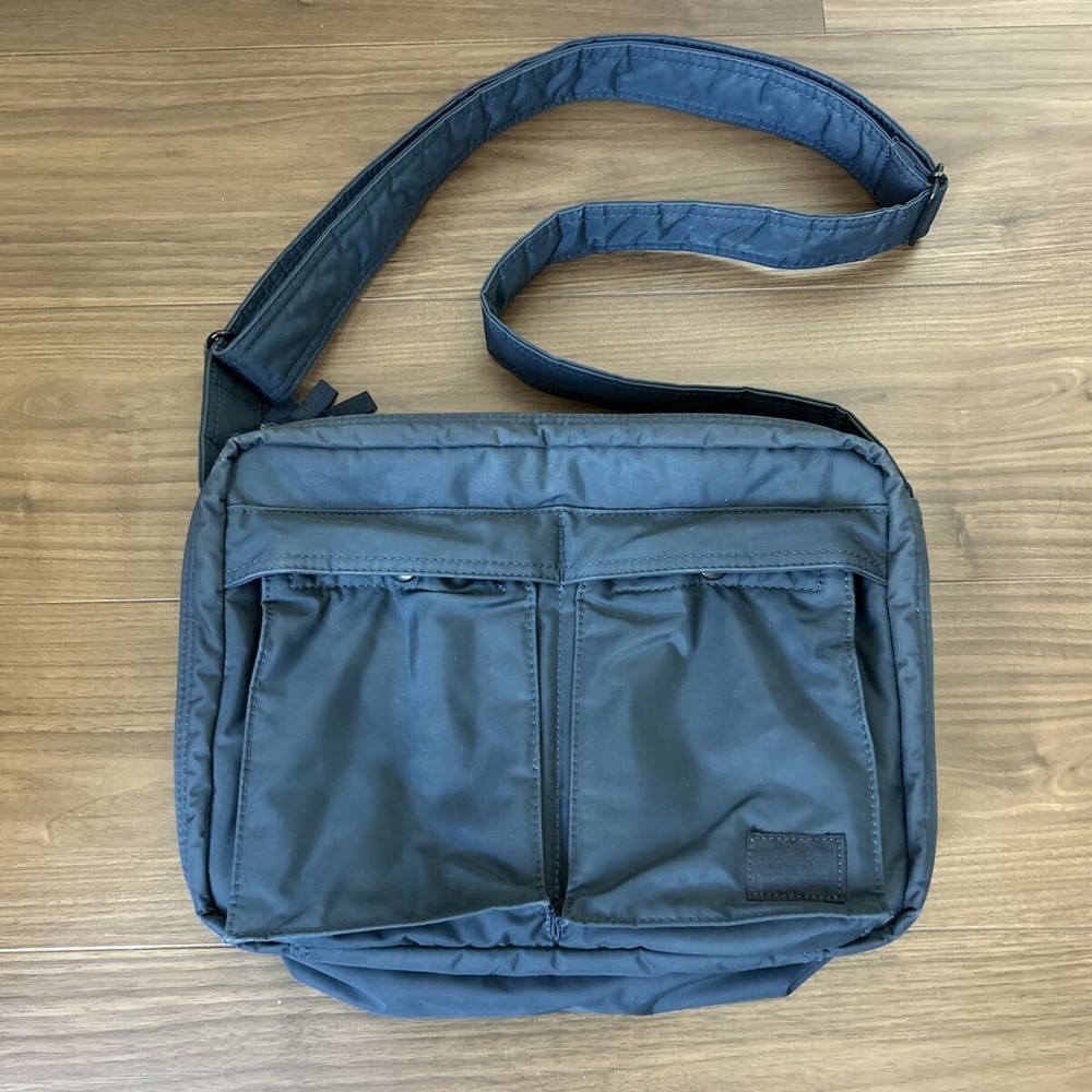 Head Porter Shoulder Bag 2 Layer Master Navy Limited Rare HEADPORTER Porter Tank