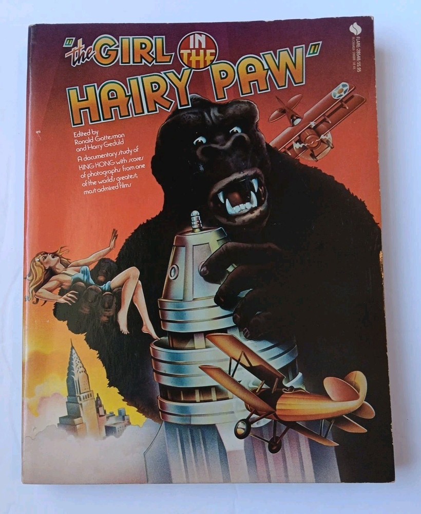 The Girl In The Hairy Paw, King Kong 1976 First Flare Printing, Avon Books Retro