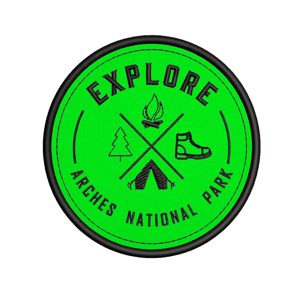 Arches National Park Patch 3.5