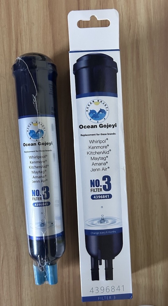Brand New In Box Ocean Gojeyi Refrigerator Water Filter No. 3 Filter 4396841
