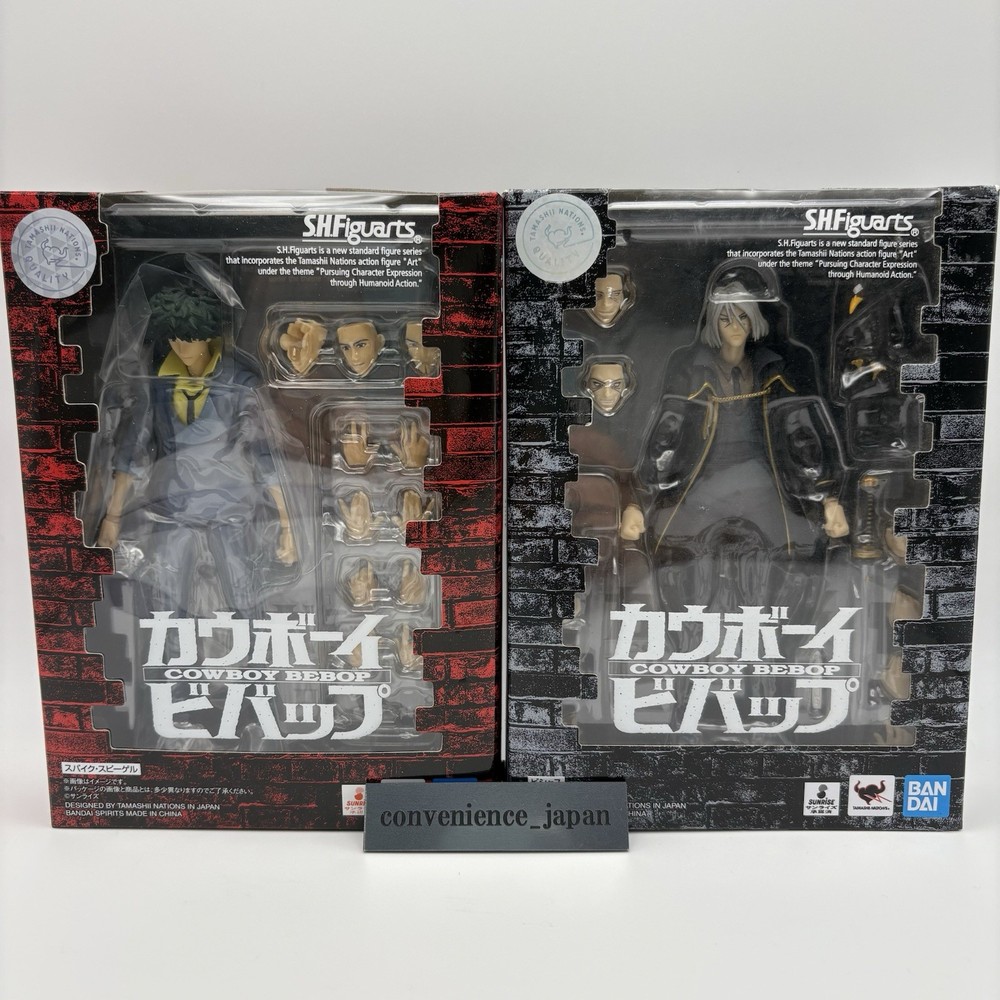 S.H. Figuarts Cowboy Bebop Spike & Vicious Set Spiegel Action Figure BANDAI