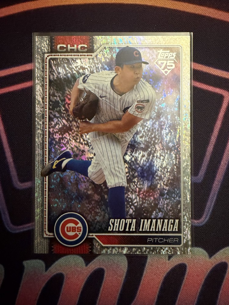Shota Imanaga 2026 Topps Holo Foil #178 Chicago Cubs