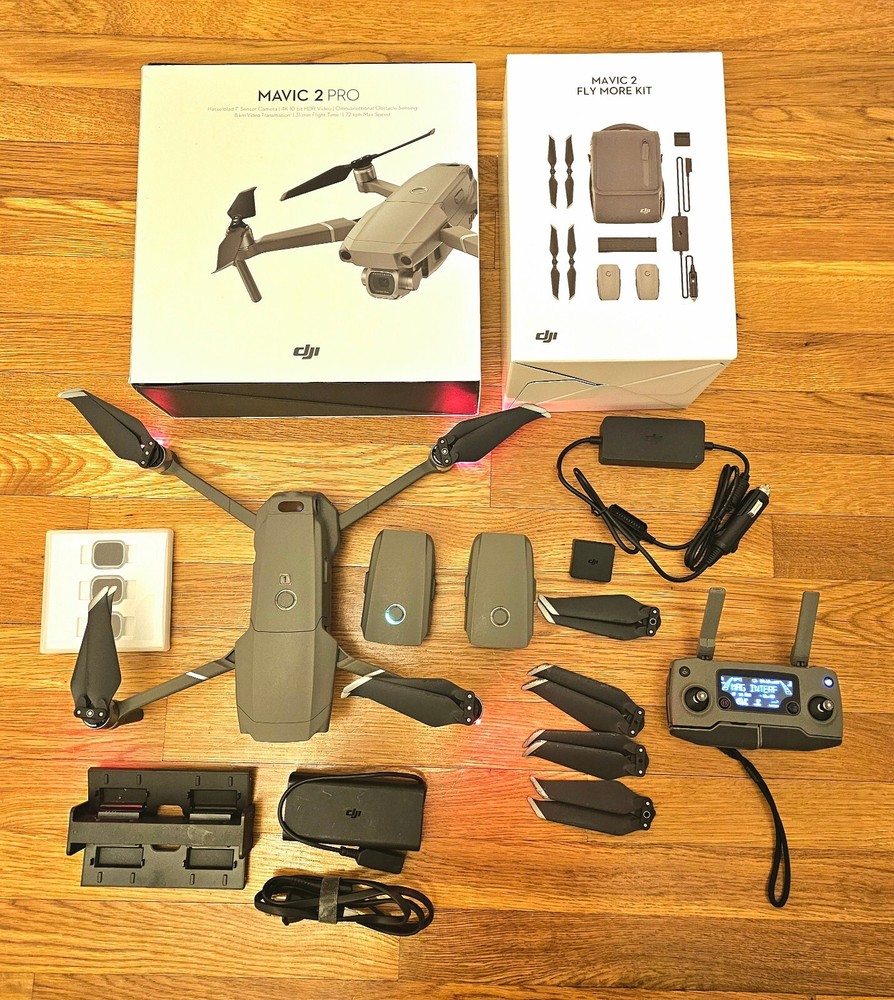 DJI Mavic 2 Pro Drone with Mavic 2 Fly More Kit