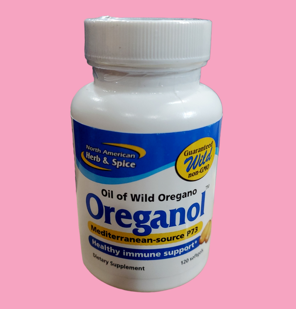 120 softgels Oreganol P73  Oil of Oregano, North American Herb & Spice 02/2027