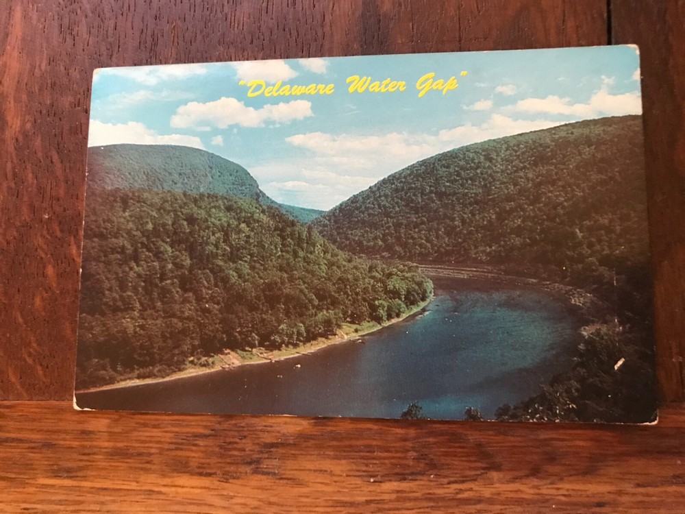Delaware Water Gap Pennsylvania Pocono Mountains Area Postcard