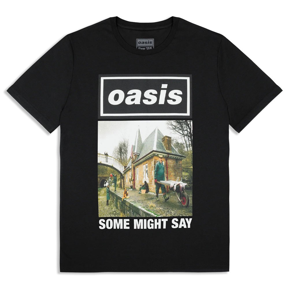 Oasis Some Might Say Single Cover T Shirt