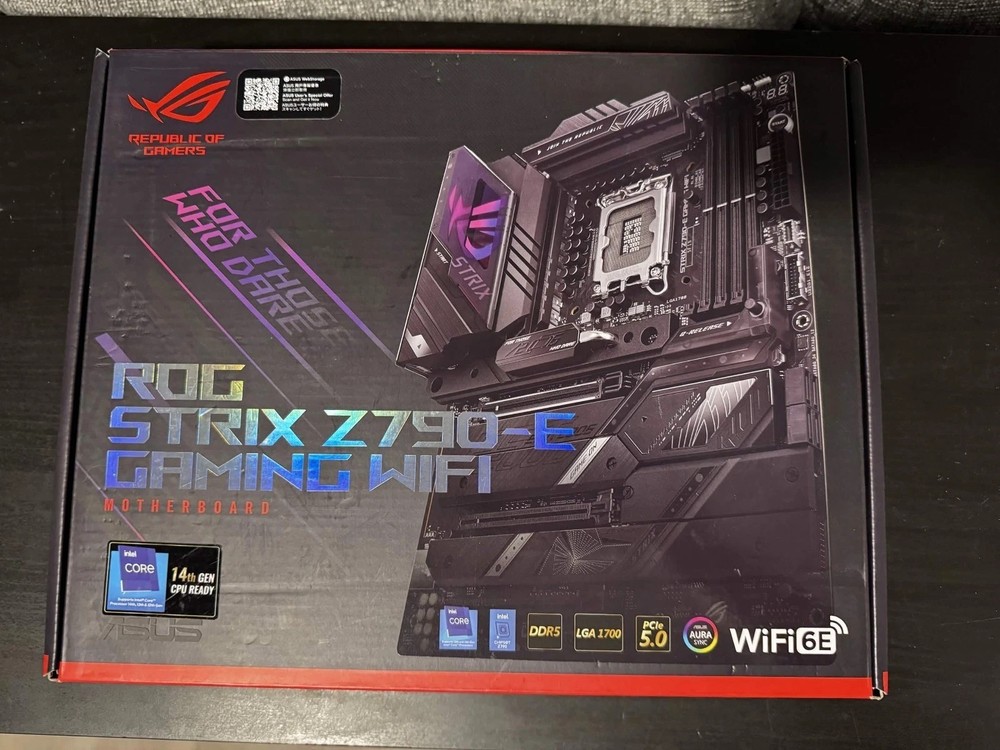 ASUS ROG Strix Z790-E Gaming WiFi LGA 1700 ATX Intel Motherboard