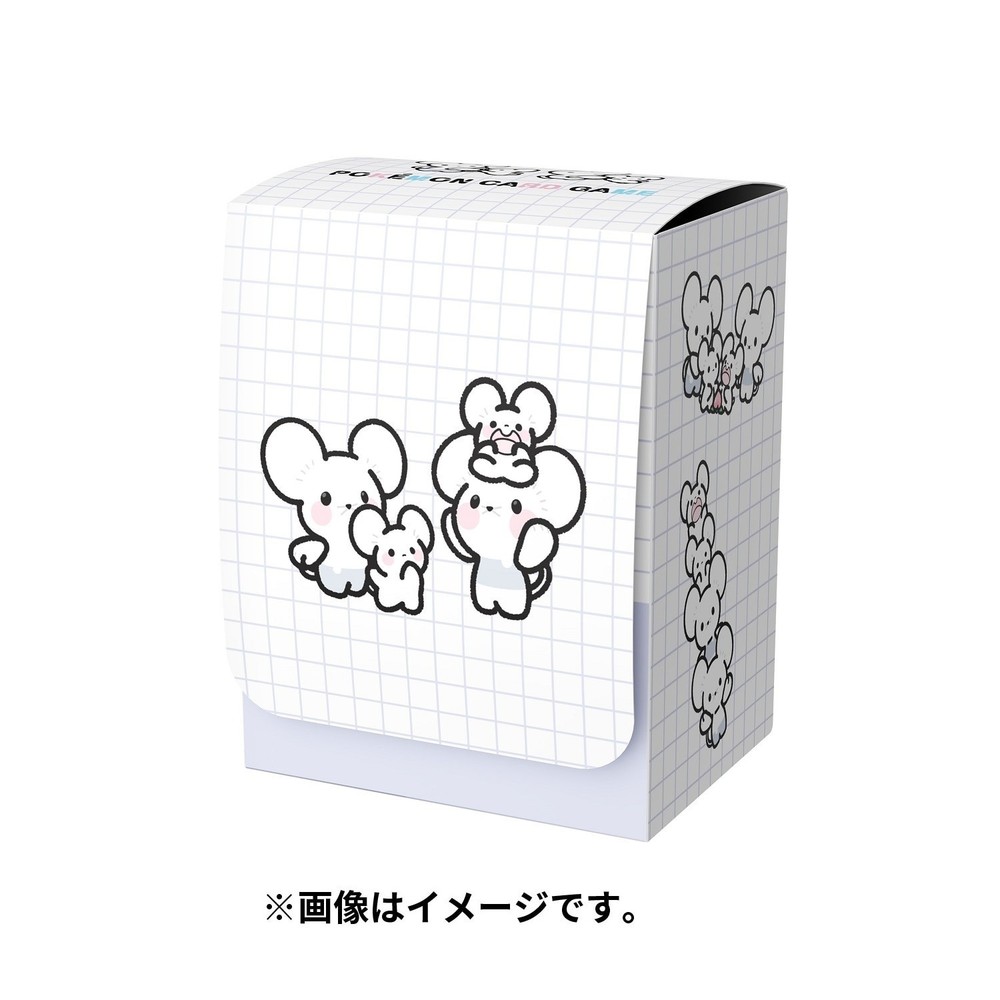 Pokemon Center Japan Limited TCG Deck Case Maushold Family Tandemaus Card Storag