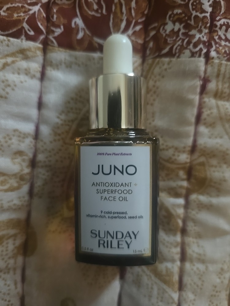 Sunday Riley Juno Antioxidant Superfood Face Oil 15ml for Glowing Skin Treatment
