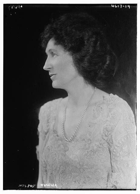 Photo:Mrs. Post Wheeler Portrait Woman 1910s Bain News Service