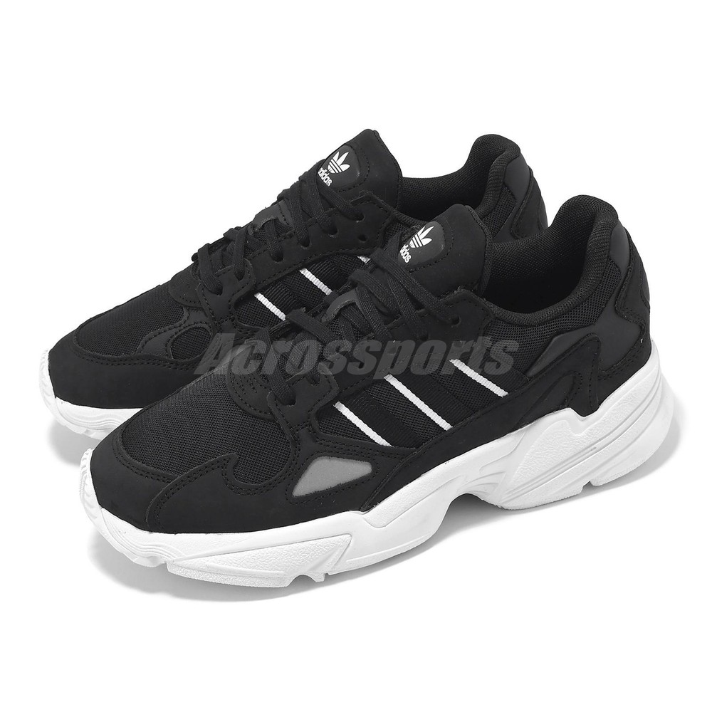adidas Originals Falcon W Core Black White Women Casual Shoes IG8301